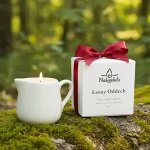 Naturalna świeca do masażu Leśny Oddech Makandulo