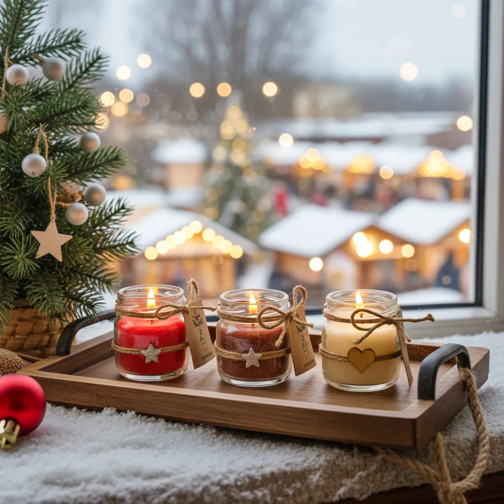 Mini świeca - Magia Świąt 6 Mini świeca - Magia Świąt - obrazek 6