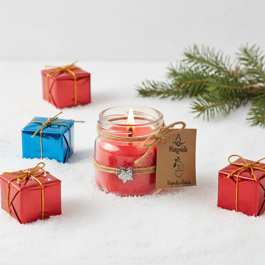 Mini świeca - Magia Świąt 3 Mini świeca - Magia Świąt - obrazek 3