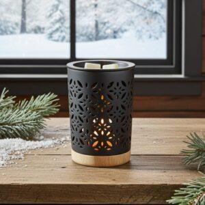 Promocje 13 Czarny kominek zapachowy do wosków i olejków zapachowych