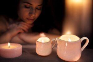 Idealny prezent na walentynki świeca do masażu