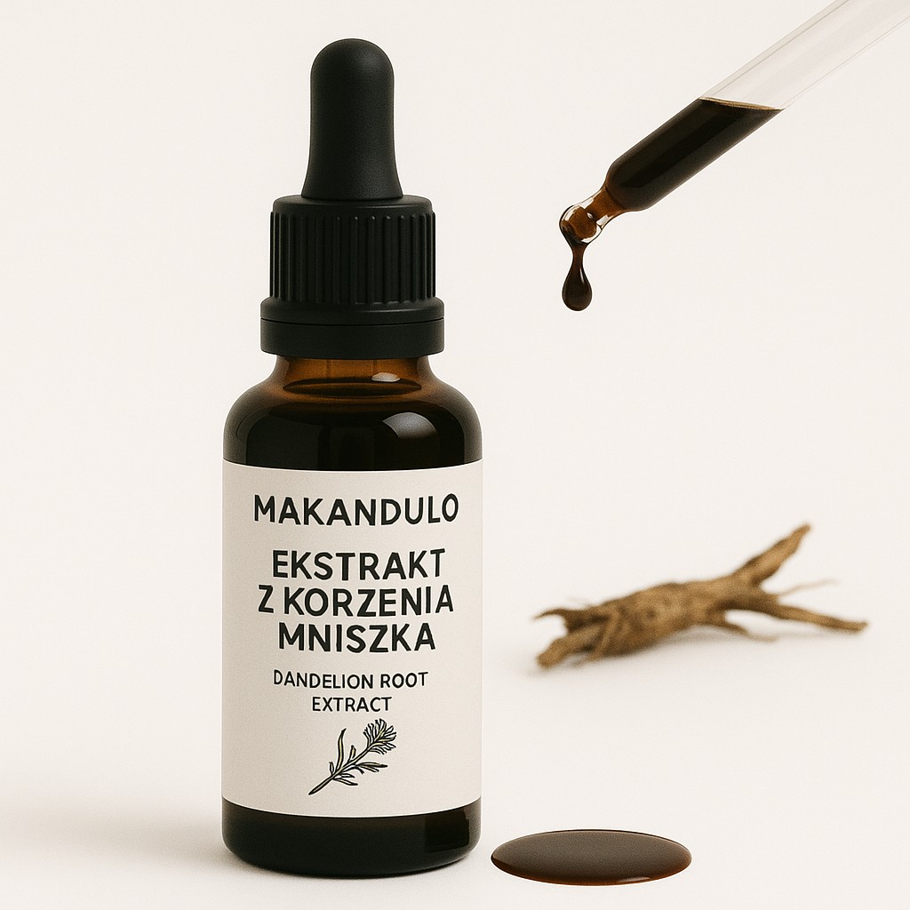 Ekstrakt CO₂ z mniszka lekarskiego 100% – Premium detoksykująca moc natury 1 ekstrakt z korzenia mniszka lekarskiego