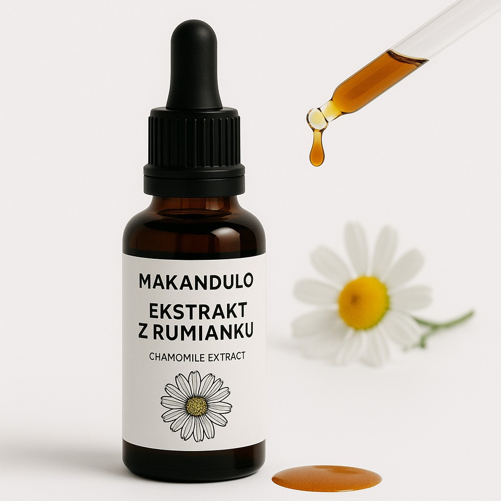 Ekstrakt CO₂ z rumianku 100% – Premium ukojenie, regeneracja i ochrona skóry 1 Ekstrakt CO₂ z rumianku