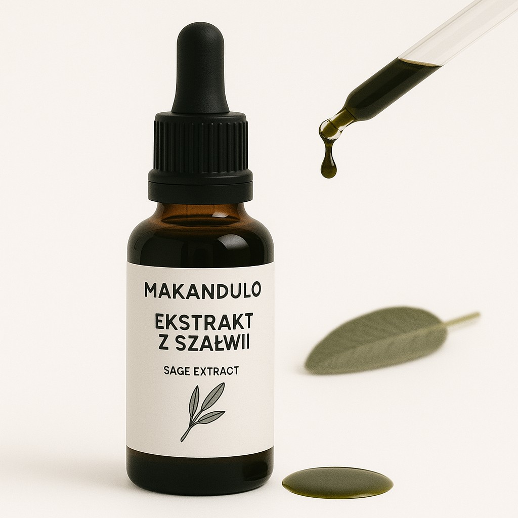 Ekstrakt CO₂ z szałwii 100% – Premium moc oczyszczająca i ochronna 1 Ekstrakt CO₂ z szałwii