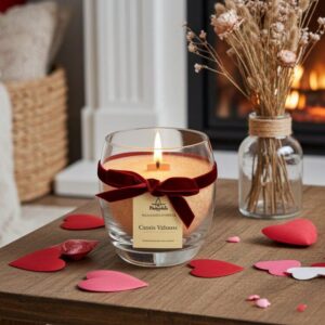 Świeca zapachowa czarna porzeczka premium – Cassis Velours (linia Privèe)| czarna porzeczka, irys| Makandulo