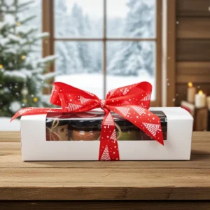 Sklep 25 Świąteczny zestaw 4 mini świec zapachowych Makandulo - idealny prezent pod choinkę