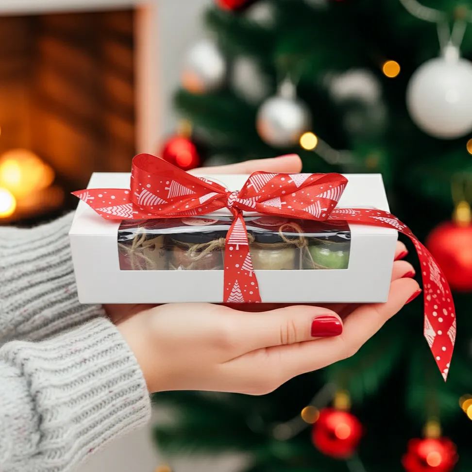 Świąteczny zestaw 4 mini świec zapachowych – Melisa, Magia Świąt, Wanilia, Rozgrzewająca Pomarańcza | Makandulo 5 Świąteczny zestaw 4 mini świec zapachowych – Melisa, Magia Świąt, Wanilia, Rozgrzewająca Pomarańcza | Makandulo - obrazek 5