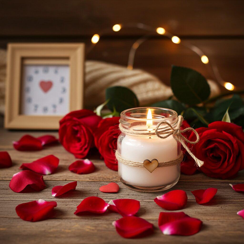 Mini świeca Róża 30 ml – naturalny zapach róży | Makandulo 4 Mini świeca Róża 30 ml – naturalny zapach róży | Makandulo - obrazek 4