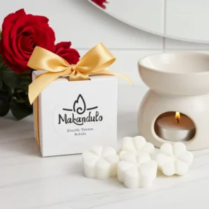 Woski zapachowe do kominka Pocałunek Róży – edycja limitowana | 4 szt. ~40 g