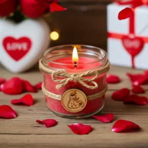 Sklep 20 Świeca zapachowa afrodyzjak Eliksir Miłości Makandulo Naturalna świeca zapachowa