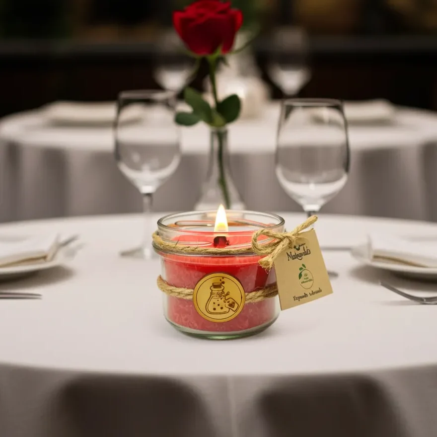 Eliksir Miłości – świeca zapachowa afrodyzjak z olejkami eterycznymi | Makandulo 7 Eliksir Miłości – świeca w szklanym pojemniku z drewnianym knotem Makandulo